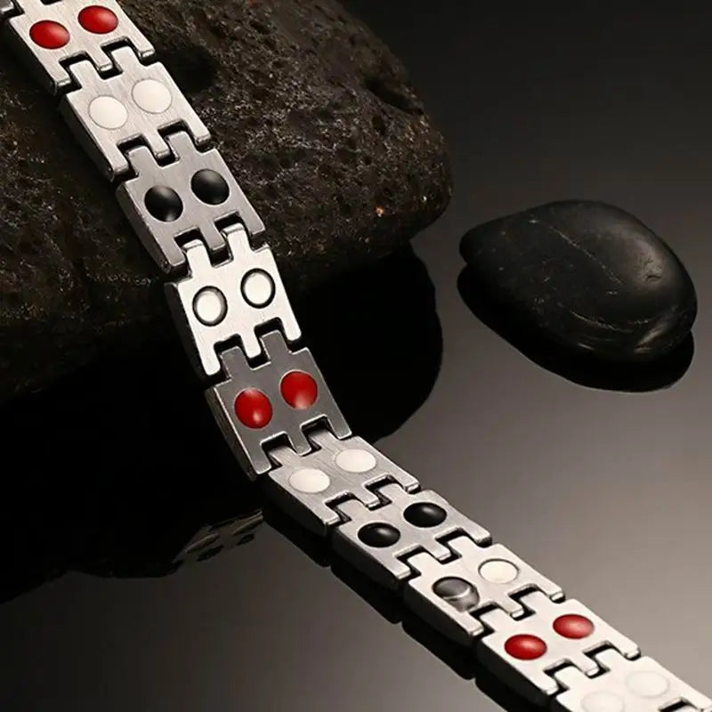Stainless Steel Chain Germanium Magnetic Bracelet For Woman Energy Bracelet Medical Health Care Men's Jewelry