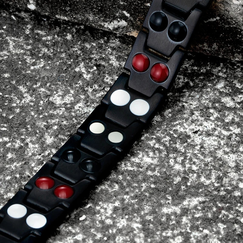 New Women's Men's Health Care Germanium Magnetic Bracelet for Arthritis and Carpal Tunnel titanium Steel Power Therapy Bracelets