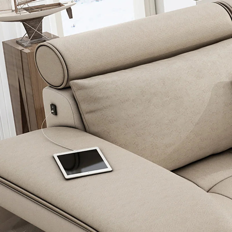 Modern sofas for living room fabric sofa European sectional sofa set U style 7 seaters 1901