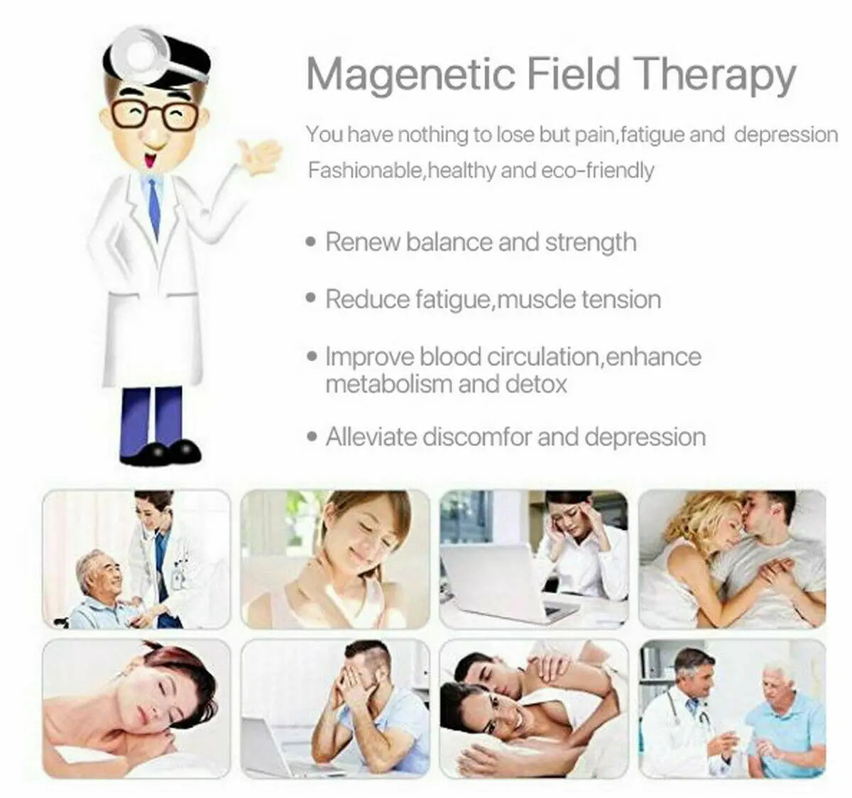 Men Red Copper Bracelet Business Style Double Strong Magnetic Therapy Bracelet For Arthritis Pain Relief Jewelry Accessories