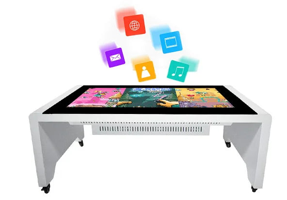 i3 i5 CPU 2GB Ram 120GB SSD All in one desktop PC computer with touch screen size of 43'' or 55 inch