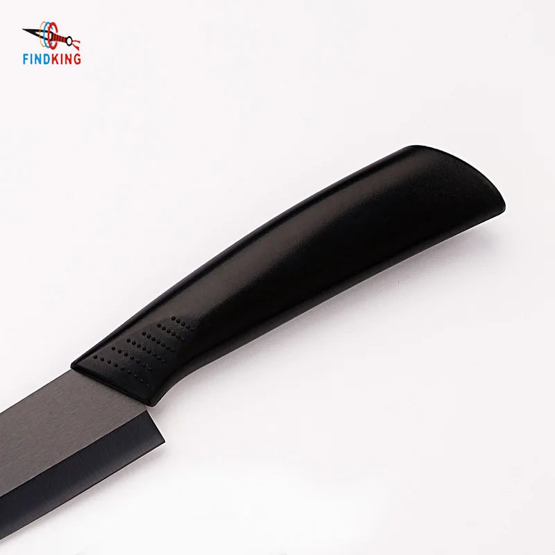 FINDKING Zirconia Ceramic Knife set  black blade  3 4 5 6 inch + Peeler + covers ceramic knife set for cut meat and fruit knife