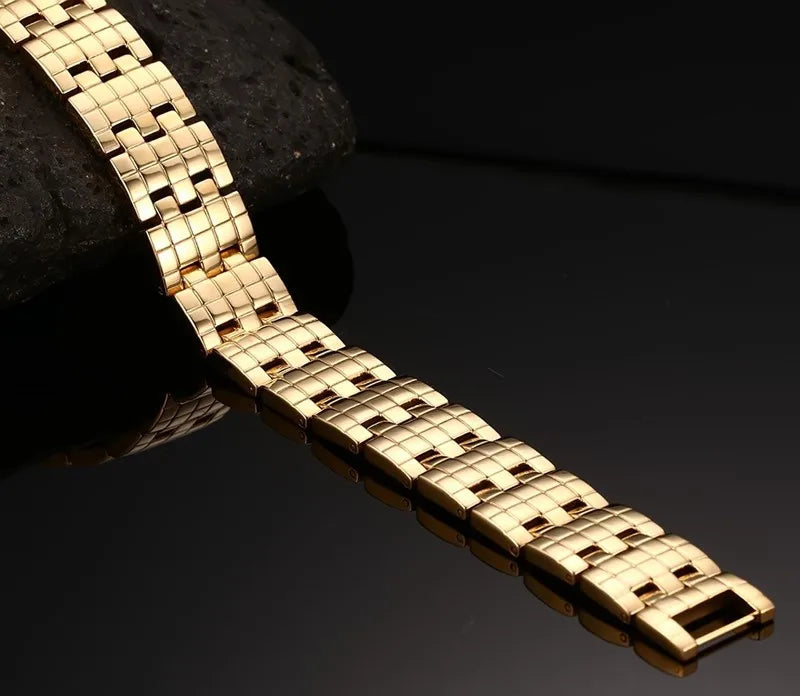 16mm Magnetic Health Care Bracelet Bangle Men's Chain Jewelry With Magnets