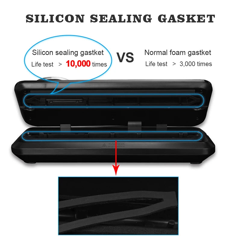 LAIMENG Automatic Vacuum Sealer Sous Vide With Vacuum Bags Packing Machine Vacuum Packer Package For Kitchen Food Fresh S198