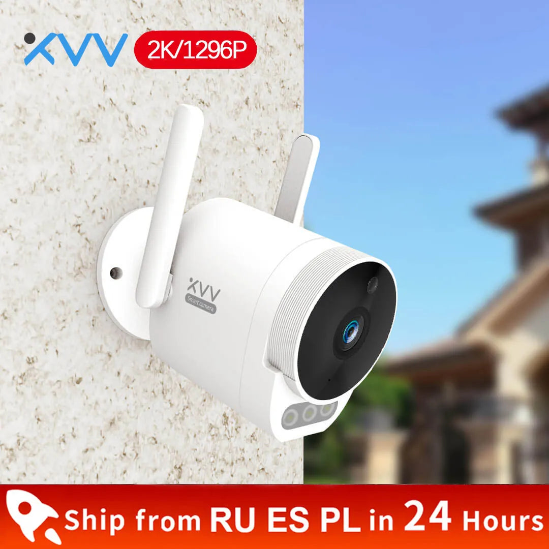 Smart Outdoor Camera 1296P Waterproof 110° Wide Angle  WIFI Night For Mijia Mi Home Surveillance Indoor Camera Surveillance