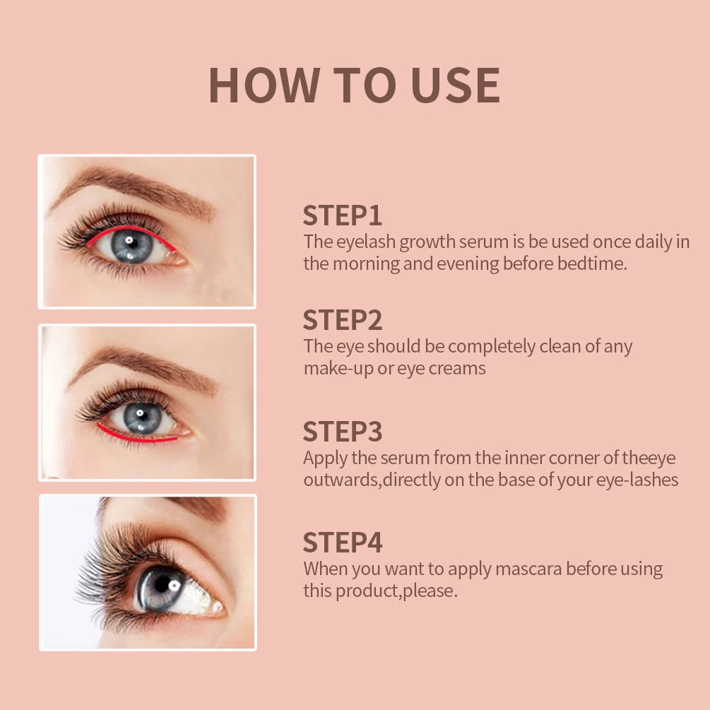 Eyelash Growth Serum Natural Medicine Treatment Lash Nourishing Serum For Eyelashes Enhancer Lengthening Eyelash Serum Thicker