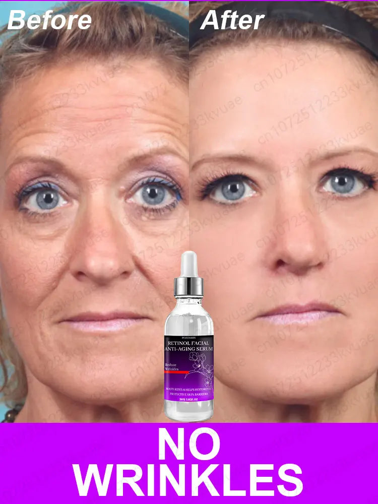 Anti-aging serum Reduce wrinkles Moisturizing Lift sagging skin Care for natural skin Improve collagen Restore skin barrier