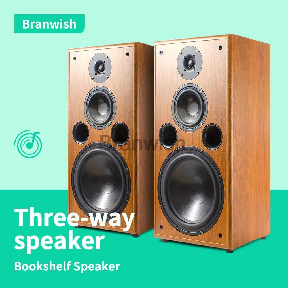 10 Inch 200W 8Ohm High School Low Speaker Bass Silk Film Tweeter F109 hifi Bookshelf Speaker Passive Monitor Fever Sound Box 1Pc