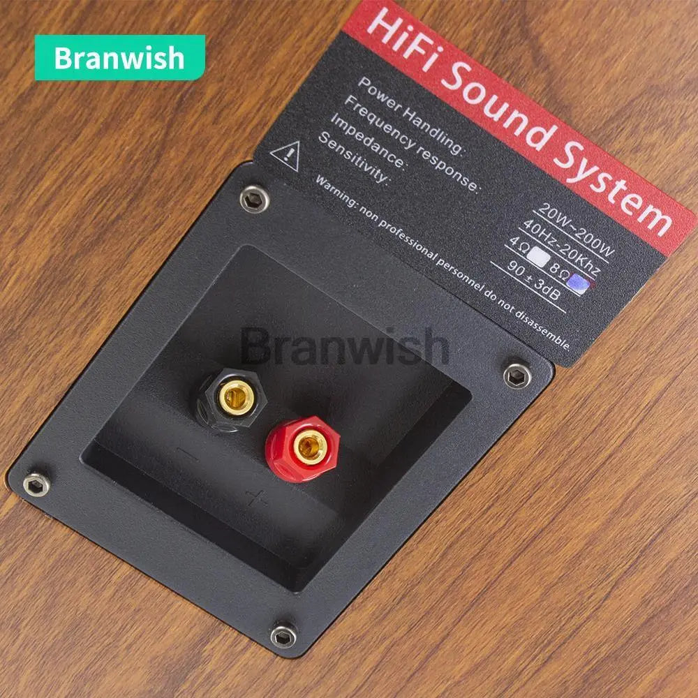 10 Inch 200W 8Ohm High School Low Speaker Bass Silk Film Tweeter F109 hifi Bookshelf Speaker Passive Monitor Fever Sound Box 1Pc