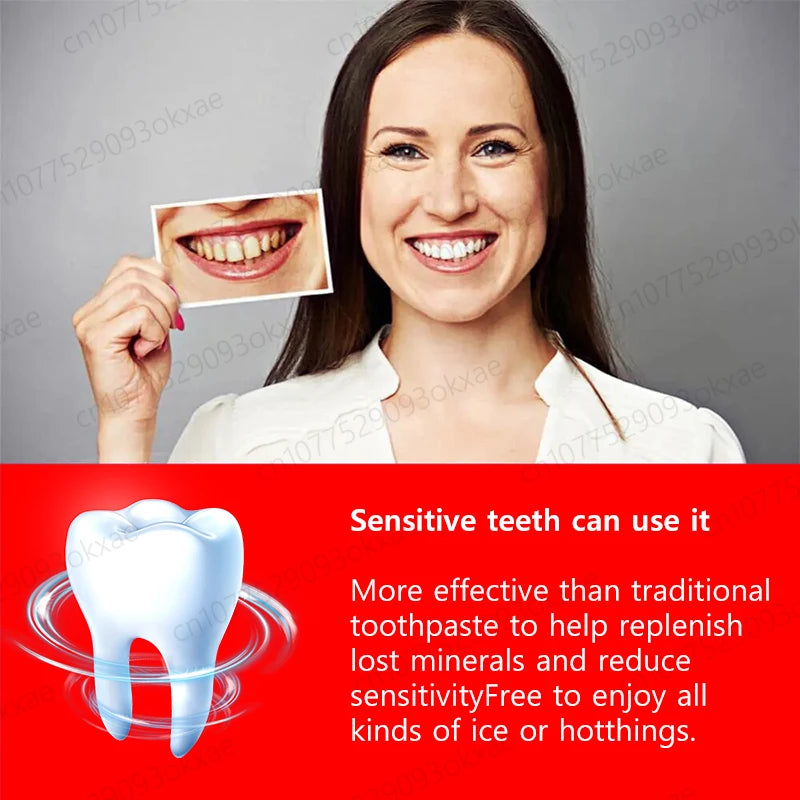 Teeth whitening foam Quickly whiten teeth Remove tooth stains Get rid of plaque Clean teeth