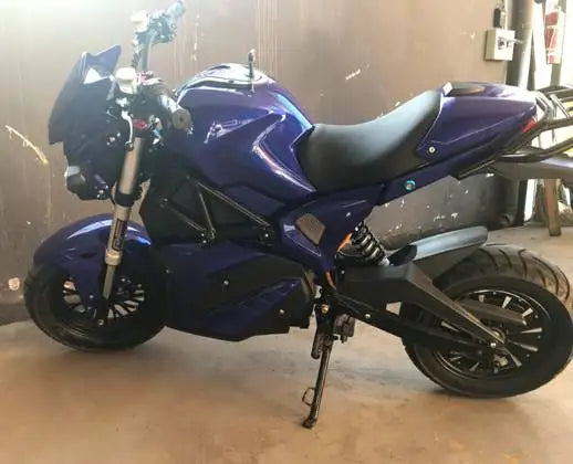 2000W Powerful Fast Racing Automotor Electric Motorcycle Cool E Bike   for Adults