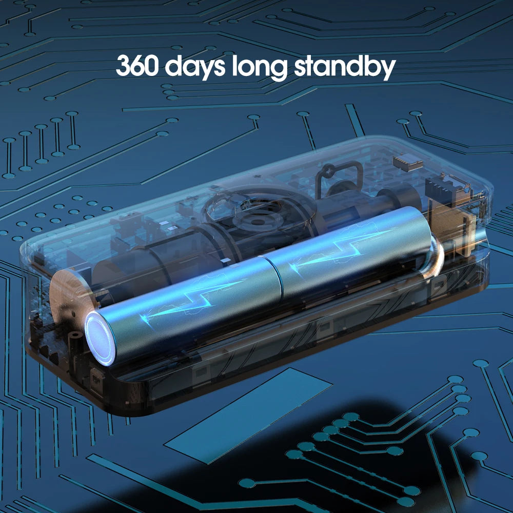 Portable Electric Inflator 150PSI Automotive Tire Compressor Intelligent Portable Electric Bicycle Inflator Automatic Deflation
