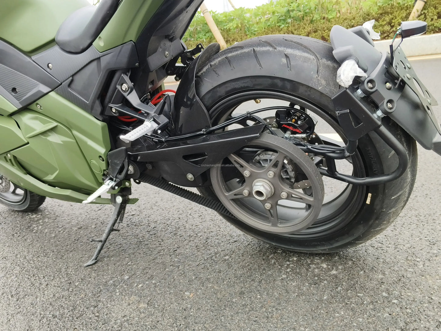 Ducadi 72v 8000w Central Motor With Belt Drive & 60AH Lithium Battery Electric Bike Motorcycle