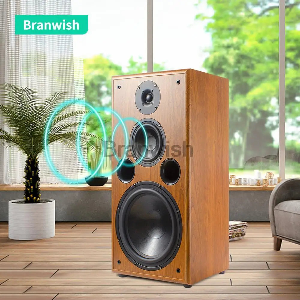 10 Inch 200W 8Ohm High School Low Speaker Bass Silk Film Tweeter F109 hifi Bookshelf Speaker Passive Monitor Fever Sound Box 1Pc