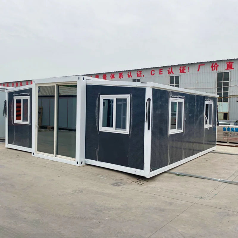 Ready Made 3 Bedroom Prefabricated House Prefab Modular Homes Expandable Container House Folding House with Toilet for Motel