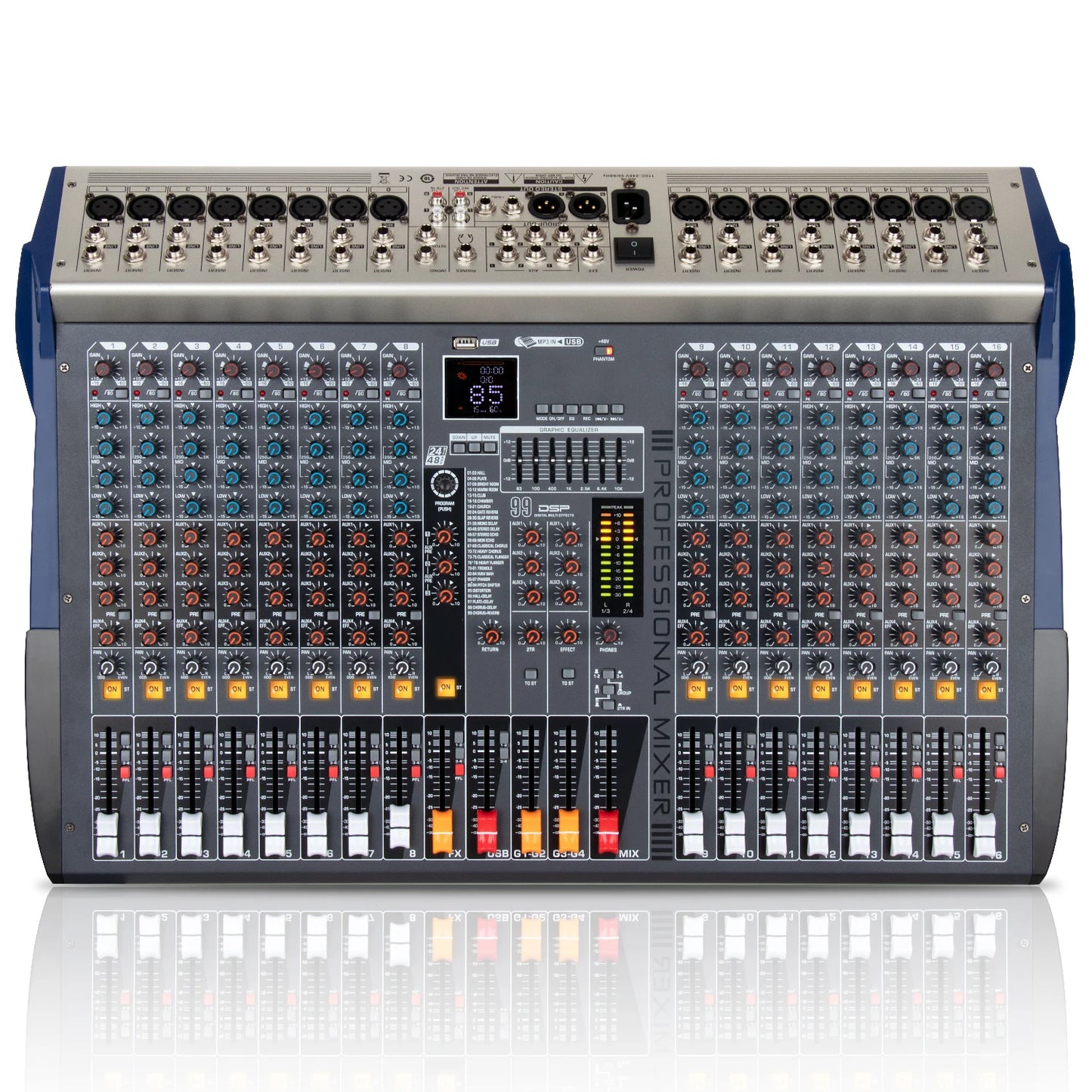 COKYIS 8/12/16 channel mixer stage performance family KTV live karaoke USB audio mixer Bluetooth mixer MP3 playback audio mixer