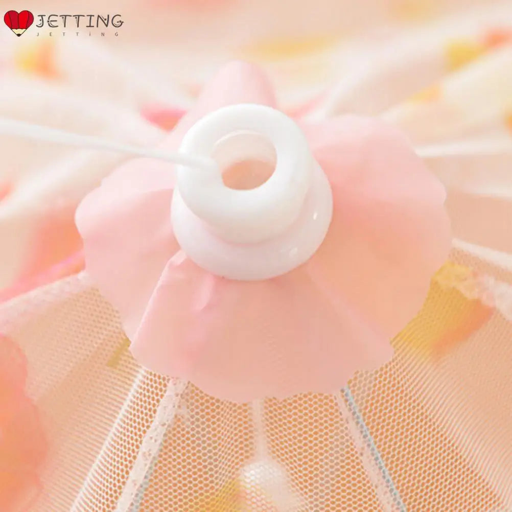 Hexagon Gauze Food Cover Umbrella Style Picnic Anti Fly Mosquito Net Tent Meal Cover Table Mesh Food Cover Kitchen Tool