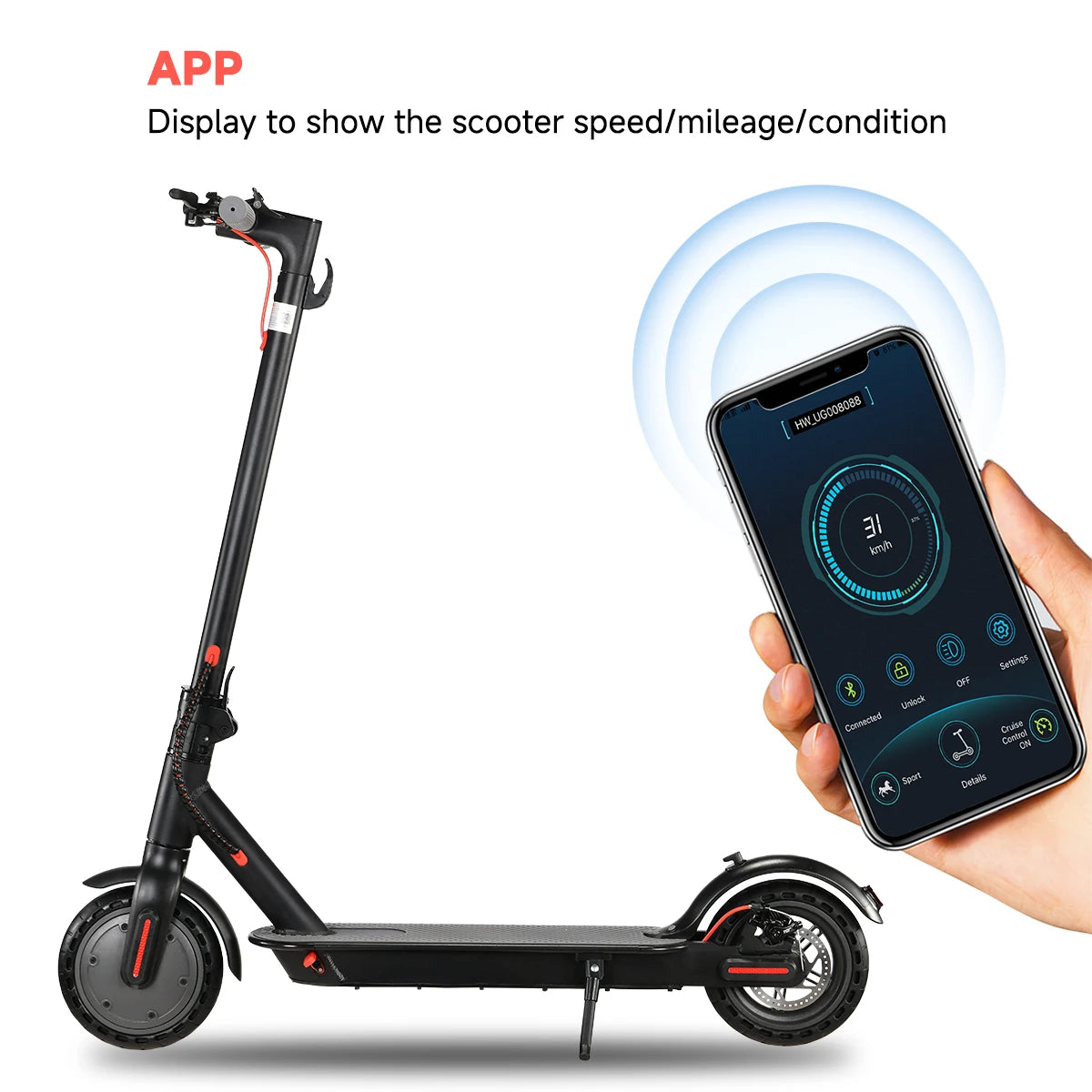 M365 Adult Electric Scooter 36v 10.4ah Escooter Kick Scooter with APP Lightweight Long Range 30km Scooters 350w EU US Warehouse