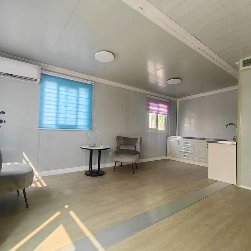 YG Customized Tiny Home Folding Container House Low Price Prefabricated Flat Pack Prefab Detachable Modular Container House Sale