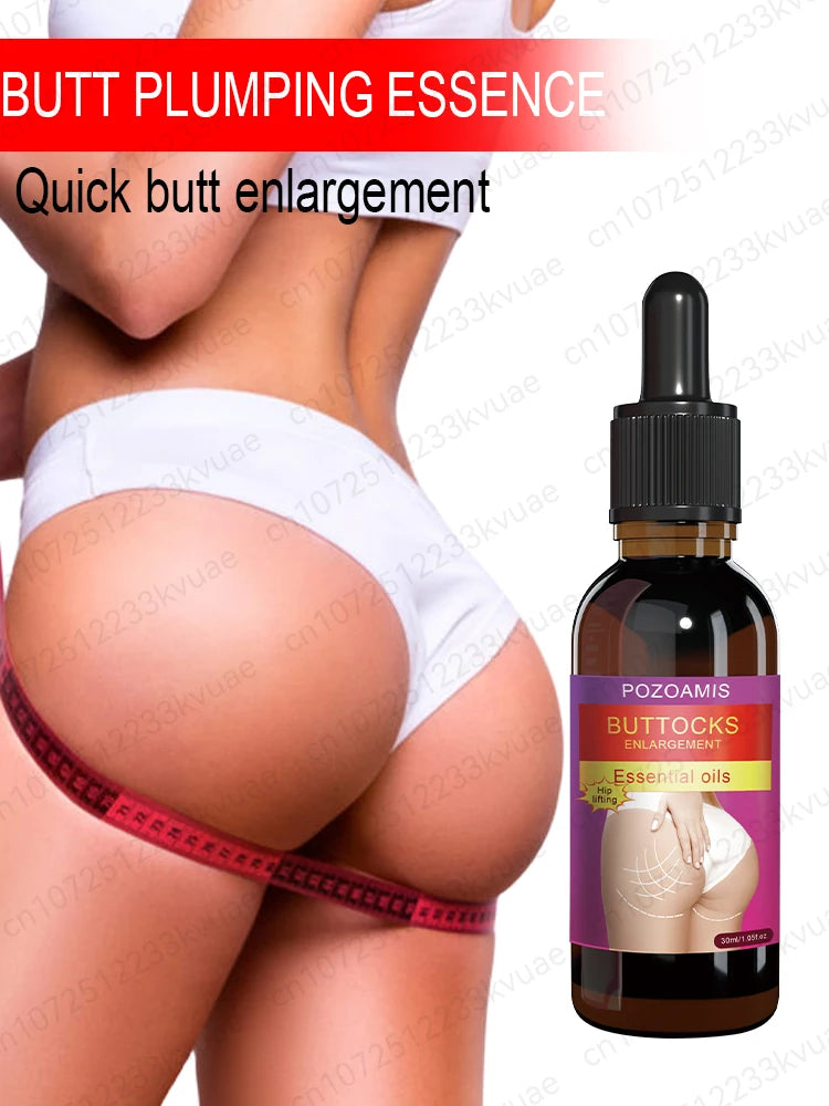Women's Big Butt Enlargement Essence, improves butt growth, increases body fullness, sexy body care