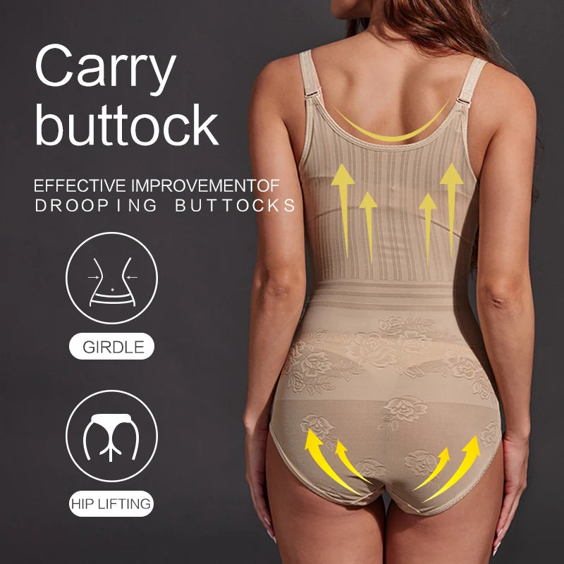 Women Shapewear Tummy Suit Slimming Underwear Bodysuit Body Shaper Waist Shapewear Postpartum Recovery Slimming Shaper