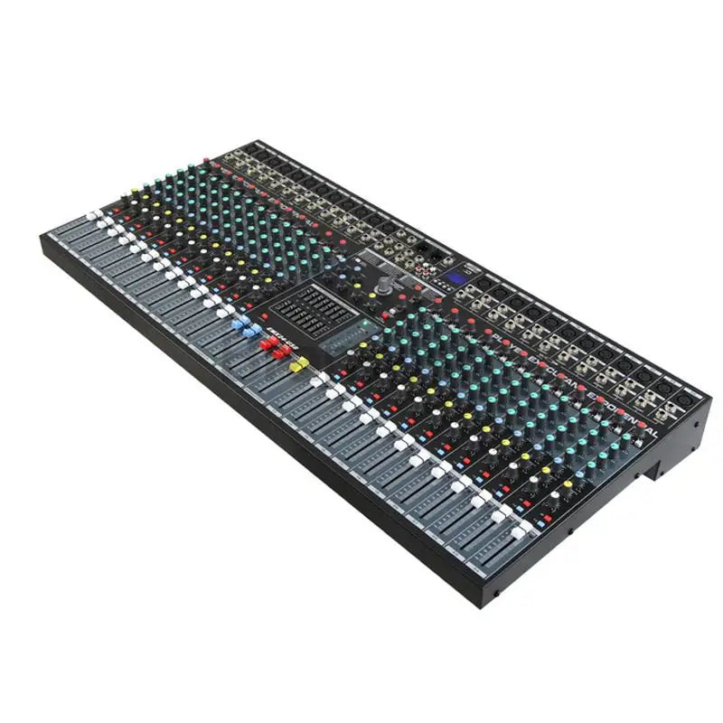 8/ 12/ 16/ 24Channels DJ Mixer Professional Audio Mixer Console With MP3, Bluetooth, DSP For Stage, Line Array Speaker