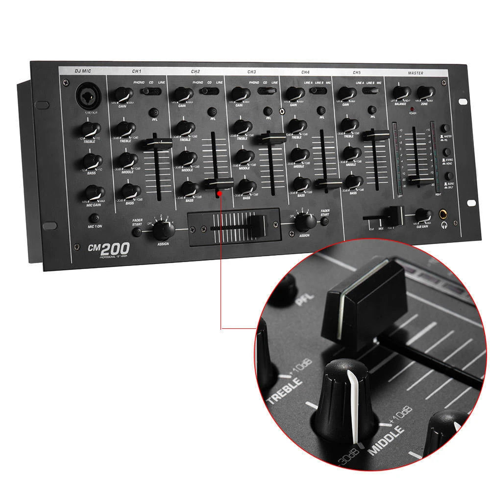 Numark dj mixer CM200 audio mixer sound professional mixing console for dj Stage performance