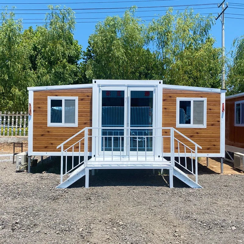 Model Luxury Extension Two Bedroom Scontainer Piece Expandable Flat Packing Structure Prefabricated Miniature Folding House