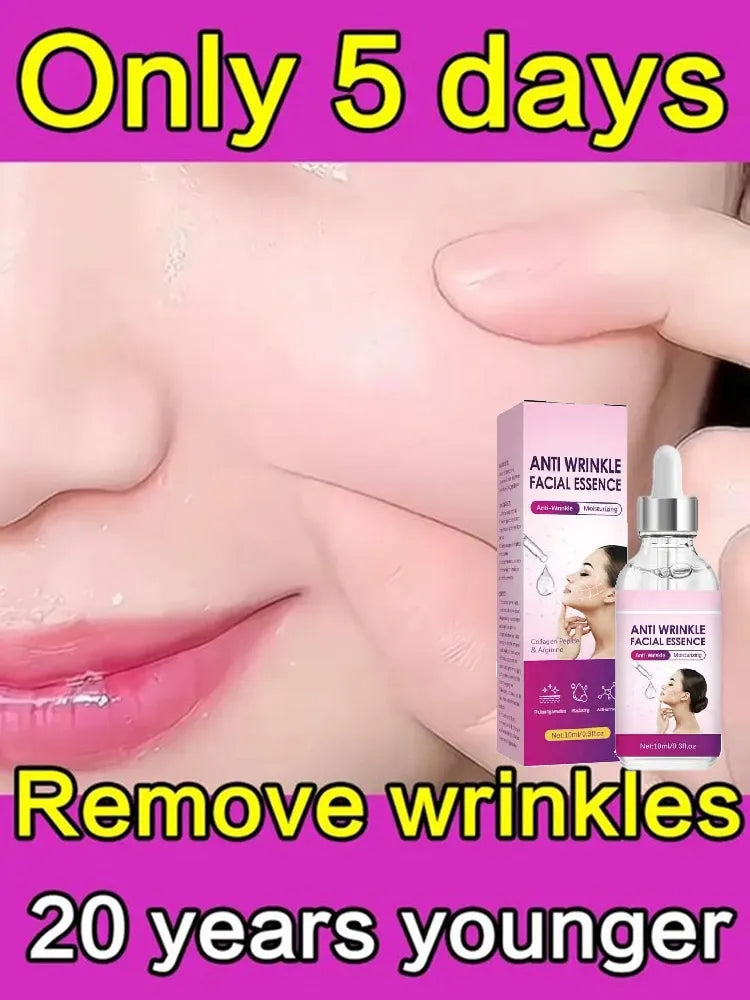 Anti Wrinkle Instant Remover Anti-wrinkle Serum Face Neck Forehead Wrinkles Removal Anti-aging Skin Firming10PCS