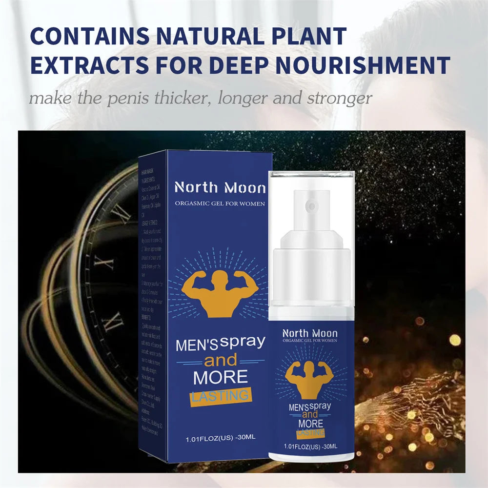 Increased Endurance Male Care Spray Stimulate Male Body Massage Spray Body Care Men's Delay Spray Health Care Male Care
