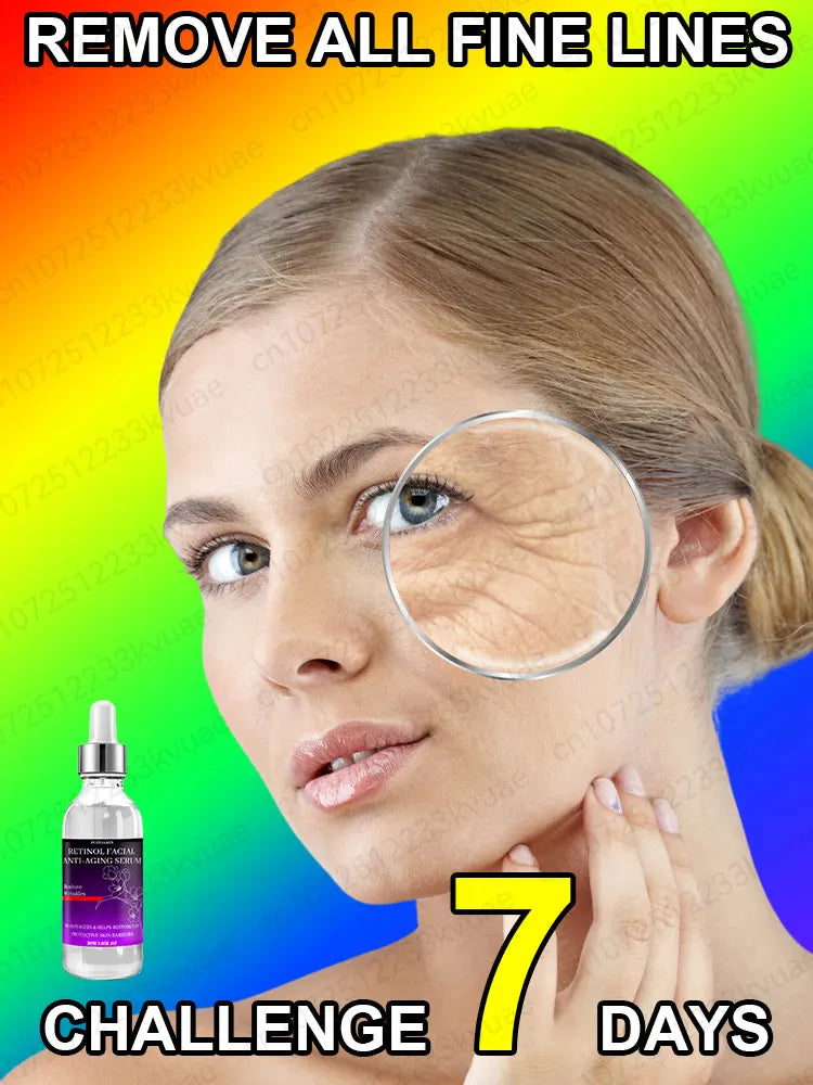 Anti-aging serum Reduce wrinkles Moisturizing Lift sagging skin Care for natural skin Improve collagen Restore skin barrier