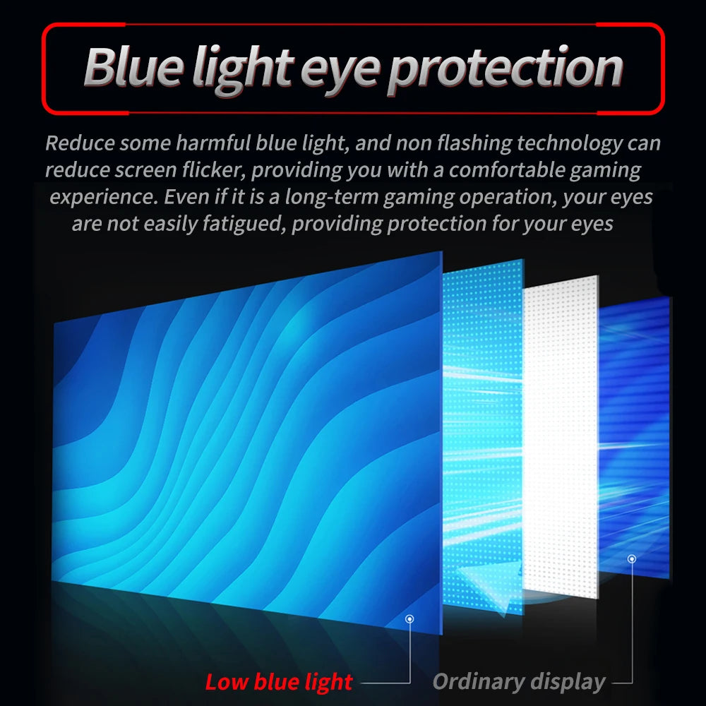 MUCAI 27 Inch PC IPS Monitor 144Hz LCD Display HD 165Hz Desktop Gaming Computer Screen Flat Panel HDMI-compatible/DP