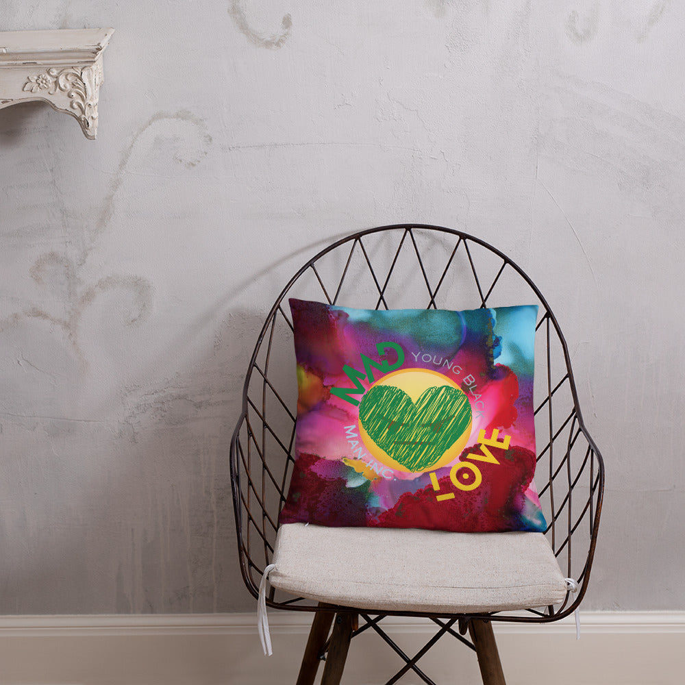 Youngblackmaninc. Mad Love Basic Pillow