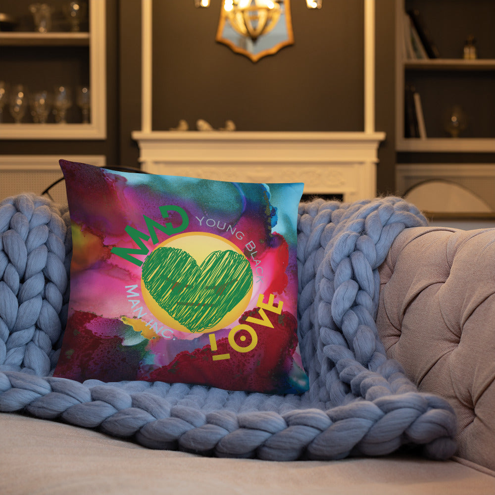 Youngblackmaninc. Mad Love Basic Pillow