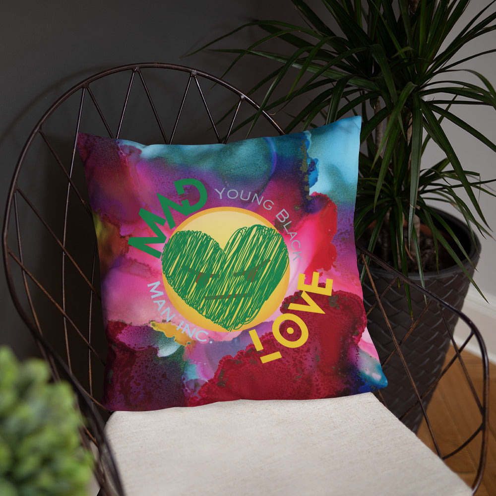 Youngblackmaninc. Mad Love Basic Pillow