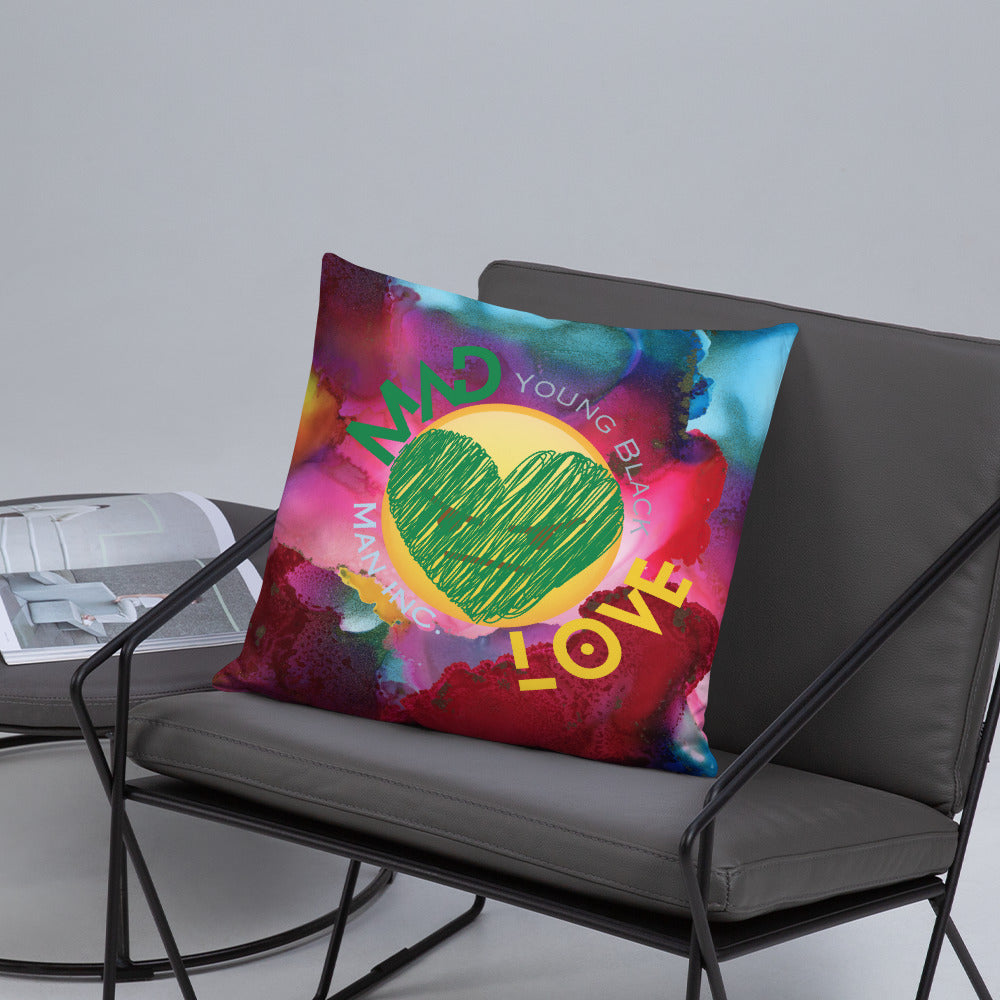 Youngblackmaninc. Mad Love Basic Pillow