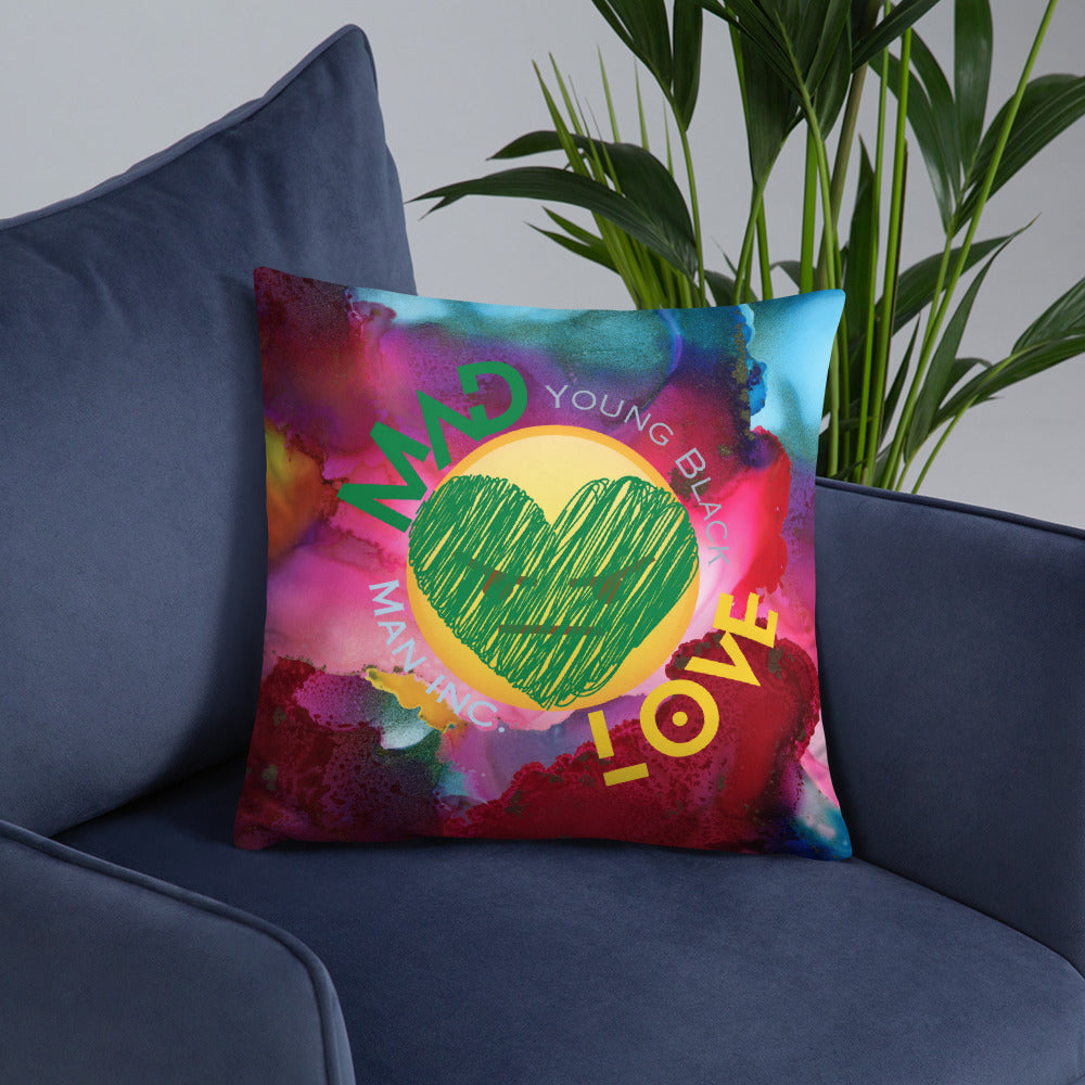 Youngblackmaninc. Mad Love Basic Pillow