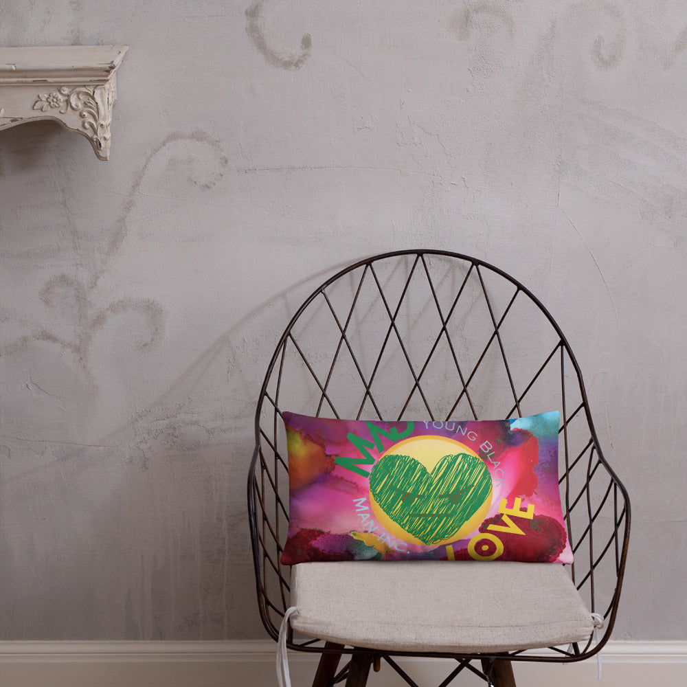 Youngblackmaninc. Mad Love Basic Pillow