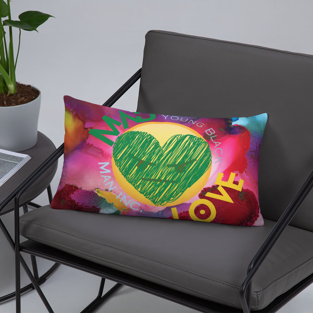 Youngblackmaninc. Mad Love Basic Pillow