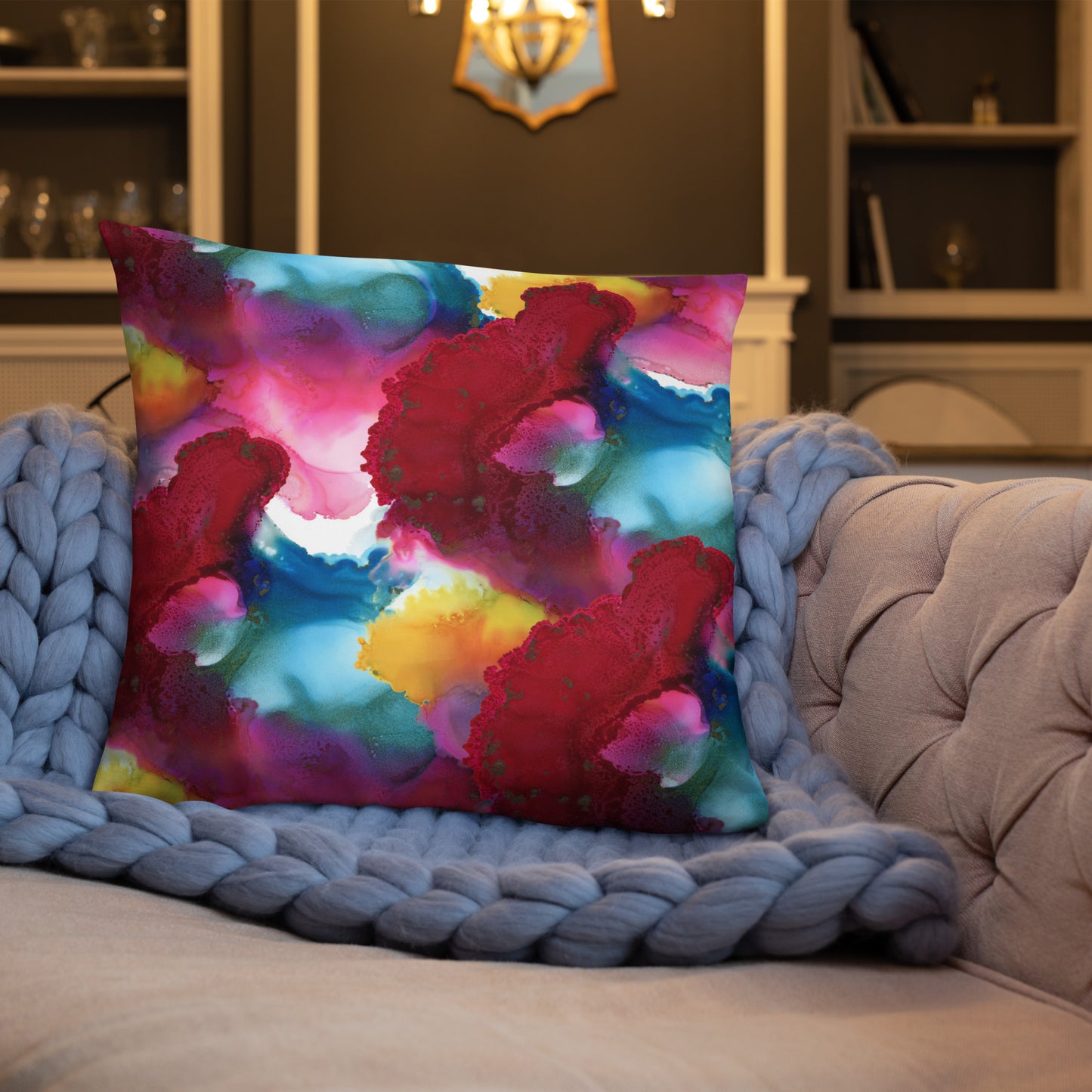 Youngblackmaninc. Mad Love Basic Pillow