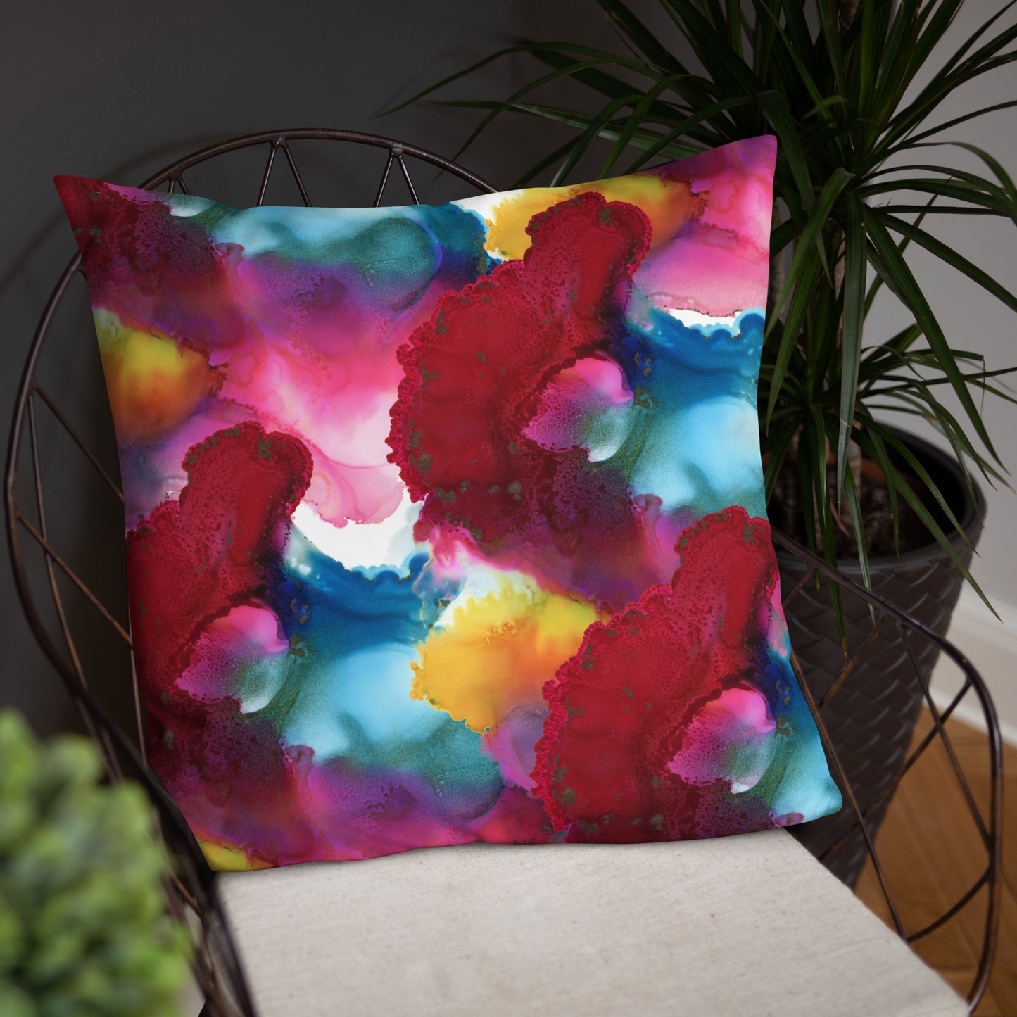 Youngblackmaninc. Mad Love Basic Pillow