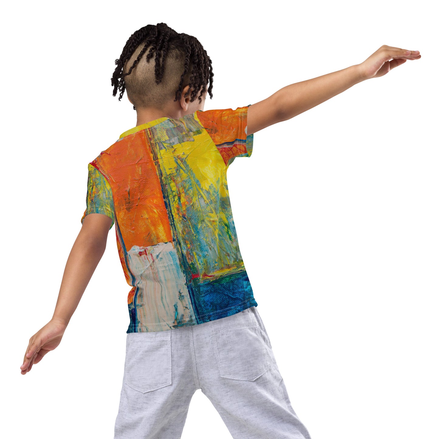 Youngblackmaninc. Mad Love Kids crew neck t-shirt