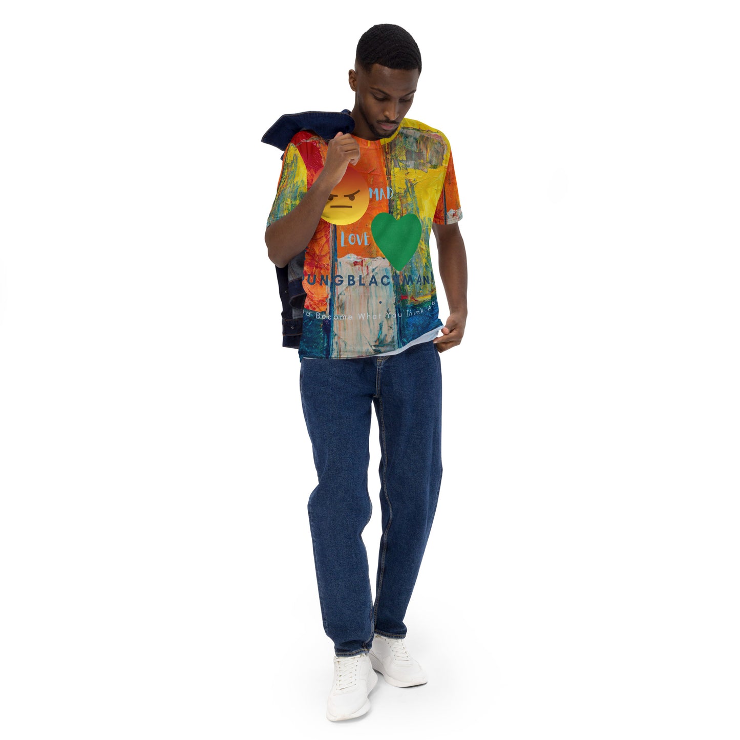 Youngblackmaninc. Mad Love Men's t-shirt