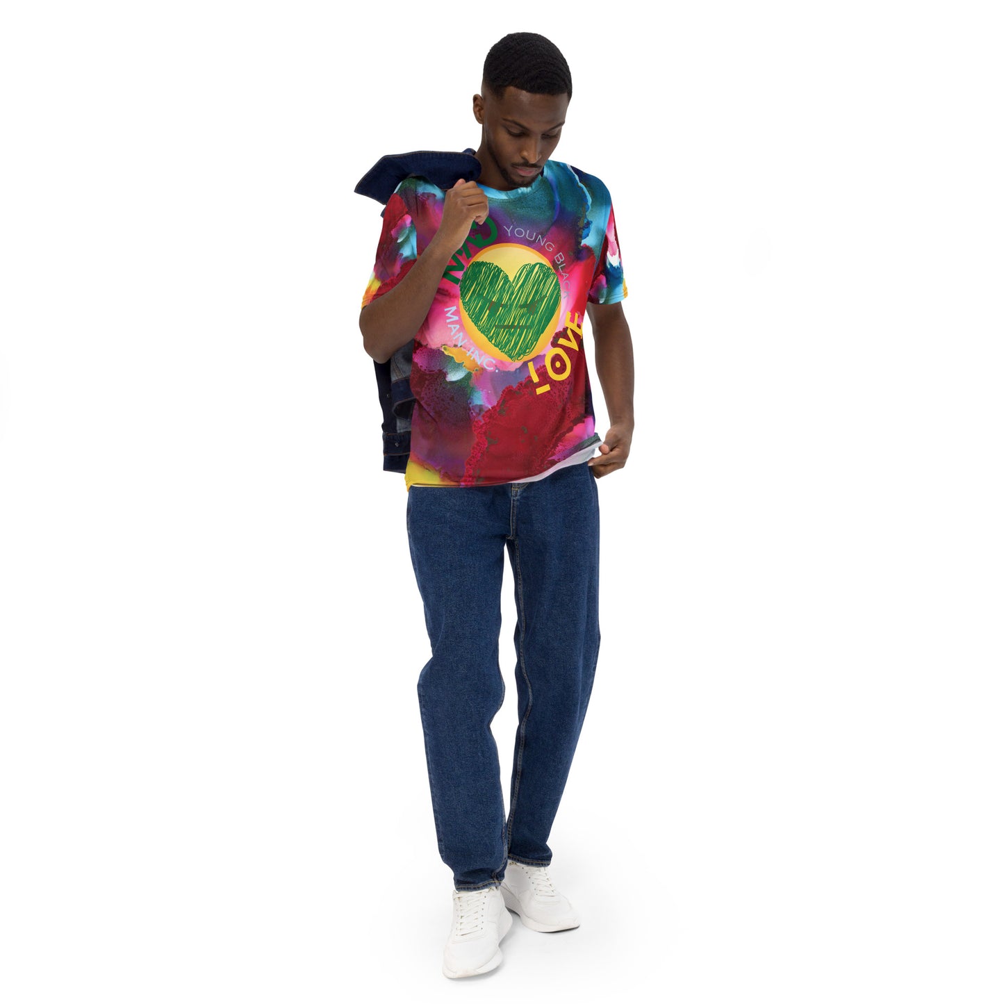 Youngblackmaninc. Mad Love Men's t-shirt