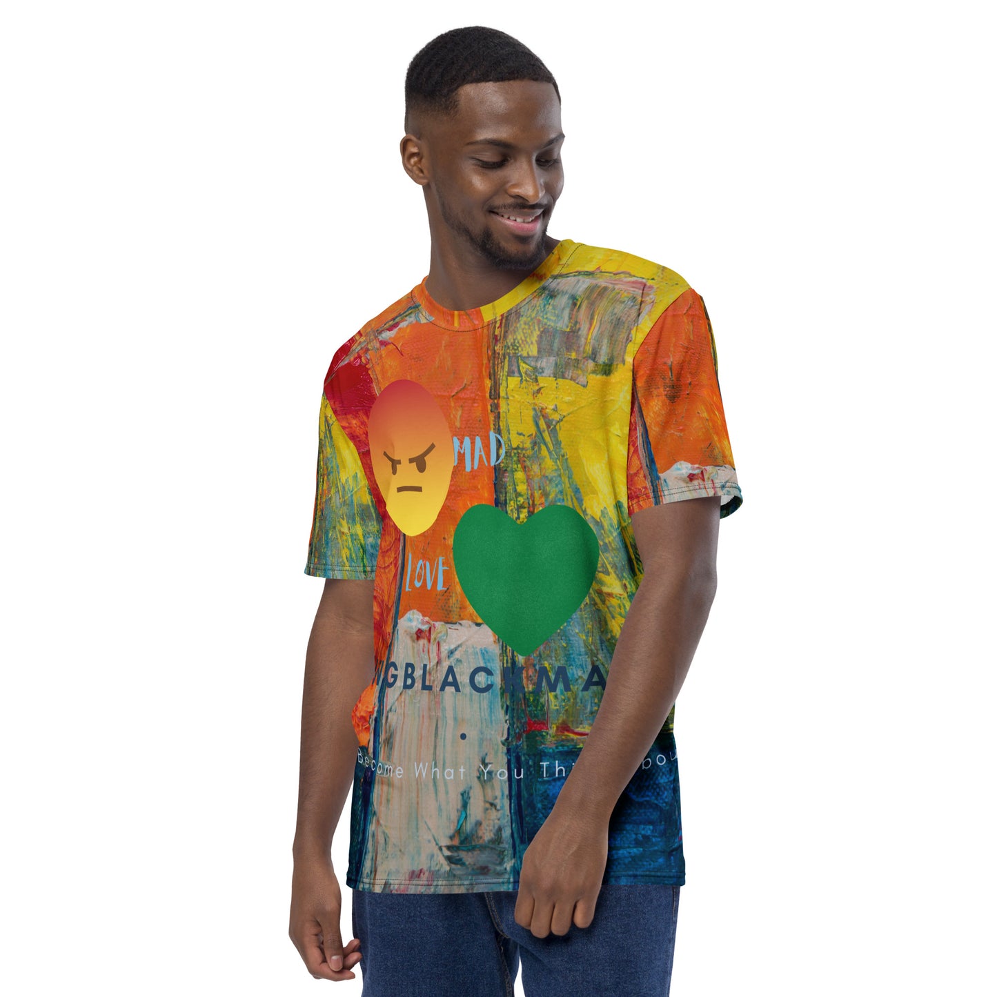 Youngblackmaninc. Mad Love Men's t-shirt