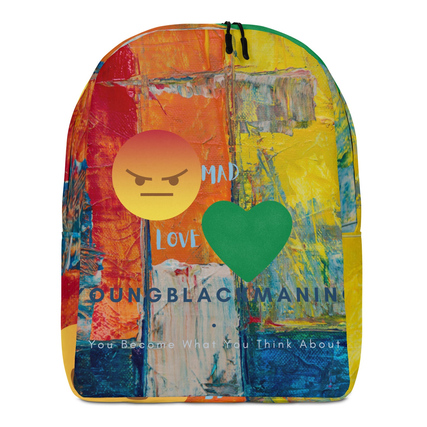 Youngblackmaninc. Mad Love Minimalist Backpack