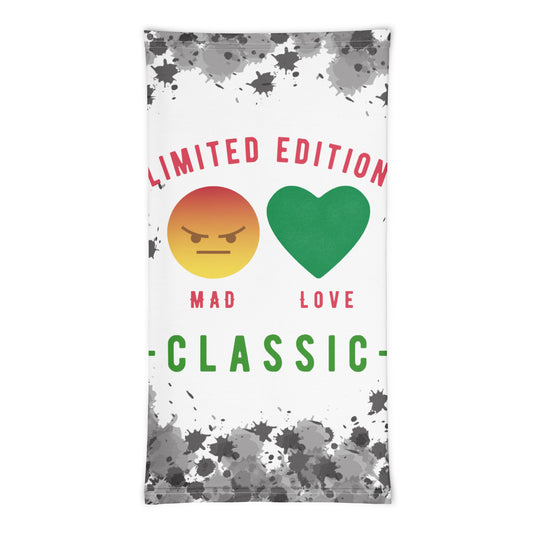 Youngblackmaninc. Mad Love Neck Gaiter