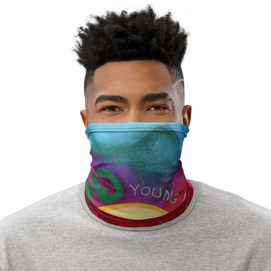 Youngblackmaninc. Mad Love Neck Gaiter
