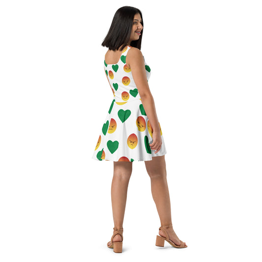 Youngblackmaninc. Mad Love Skater Dress