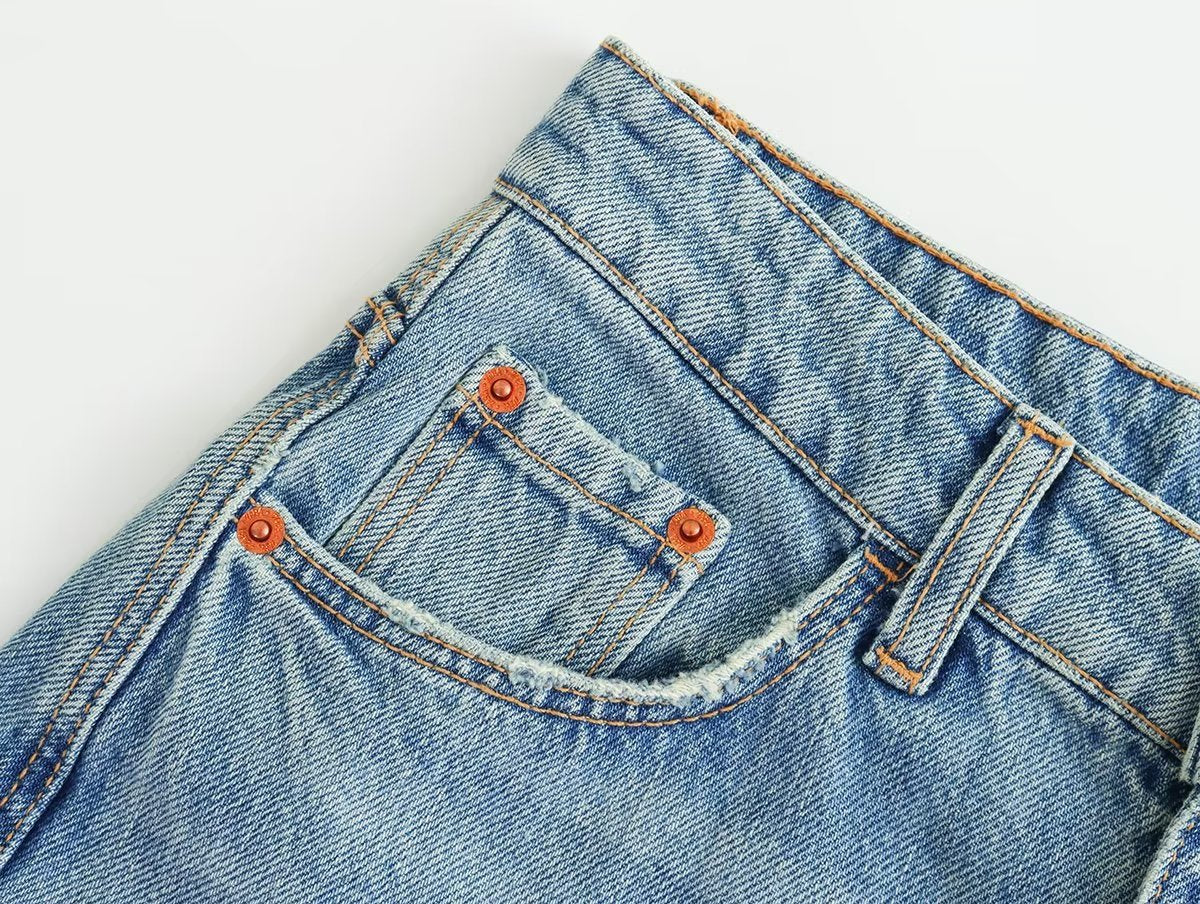 Summer Women's European And American Wind Waist Jeans